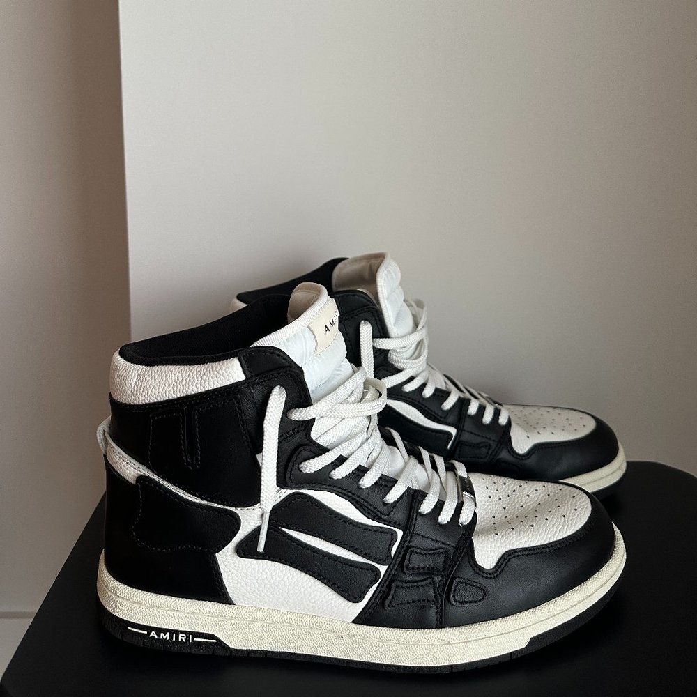 AMIRI Black Skel High Top